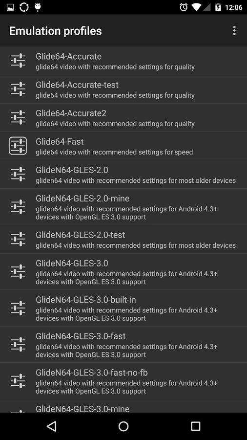 Mupen64Plus FZ (N64 Emulator) - Trình giả lập chơi game n64 cho android