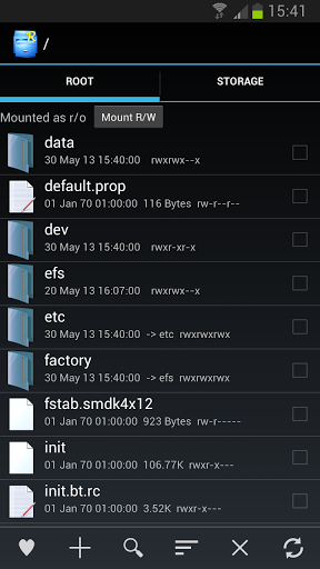 Root explorer - Quản lý file, giao diện đơn giản, dễ dàng