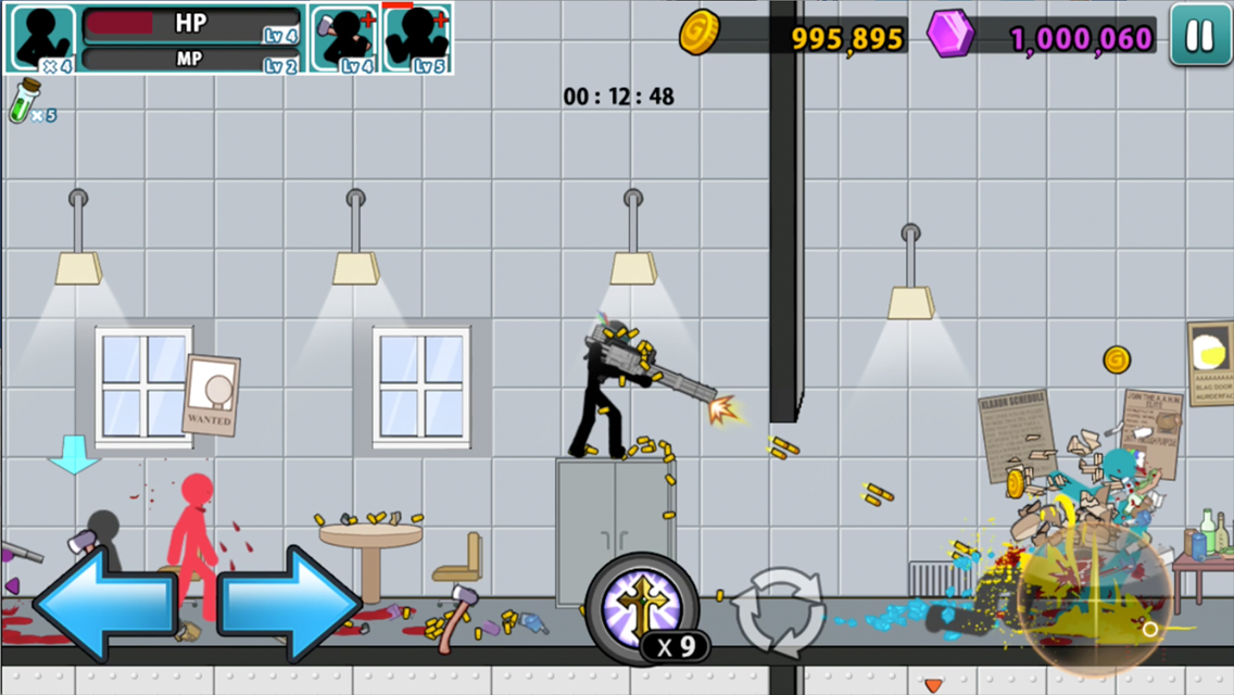 Anger of Stick 5 (Mod money) - Người que nổi giận