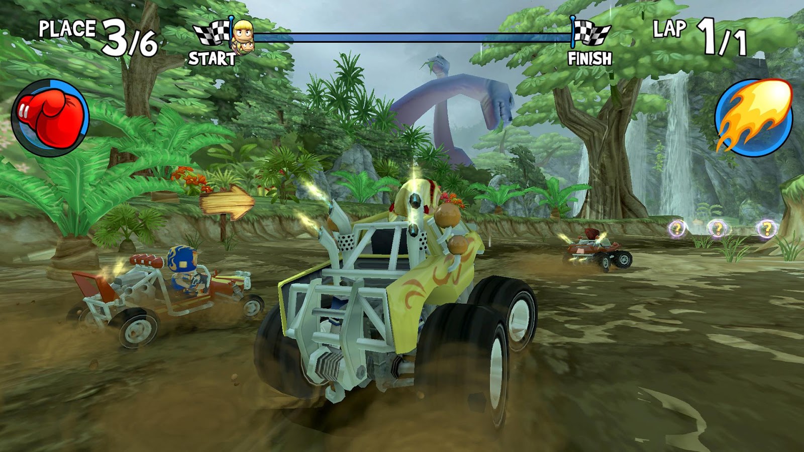Beach Buggy Racing - đua xe bãi biển siêu hay (Mod Money)