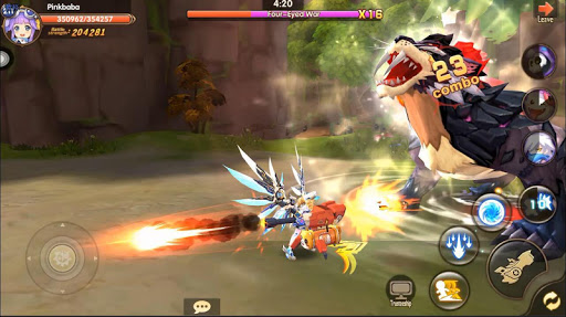 Blade & Wings: Fantasy 3D Anime MMO Action RPG (Mod Dam, Def, Skill no CD)