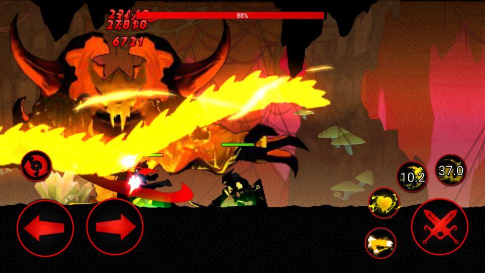 League of Stickman Ninja (Mod Money) - Game chặt chém siêu hay