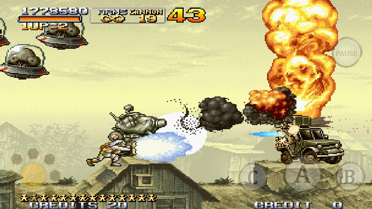 Metal Slug X - Rambo lùn huyền thoại cho android