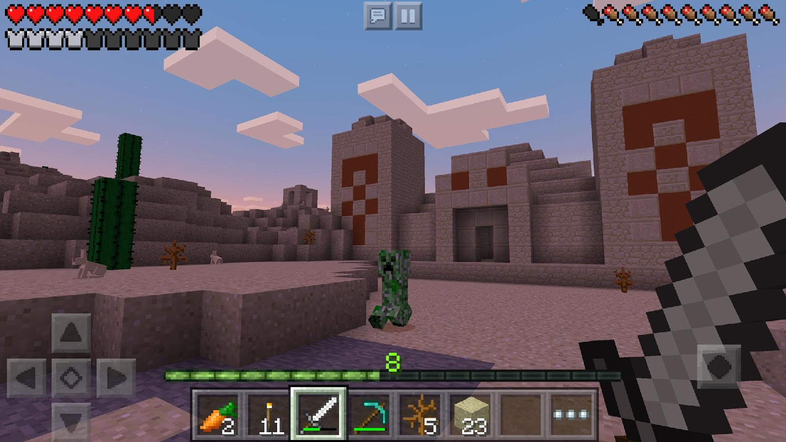 Minecraft: Pocket Edition (mod) xây dựng sinh tồn