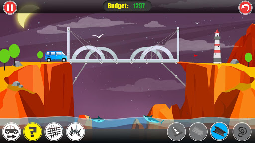 Path of Traffic- Bridge Building (Unlocked) - Xây cầu hấp dẫn cho android