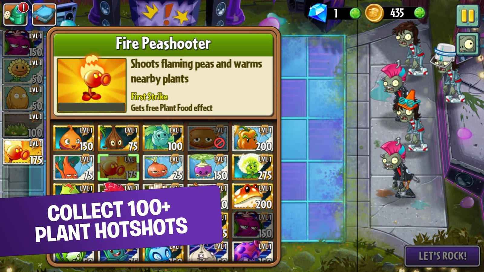 Plants vs Zombies 2 (Mod Money) siêu hay cho android