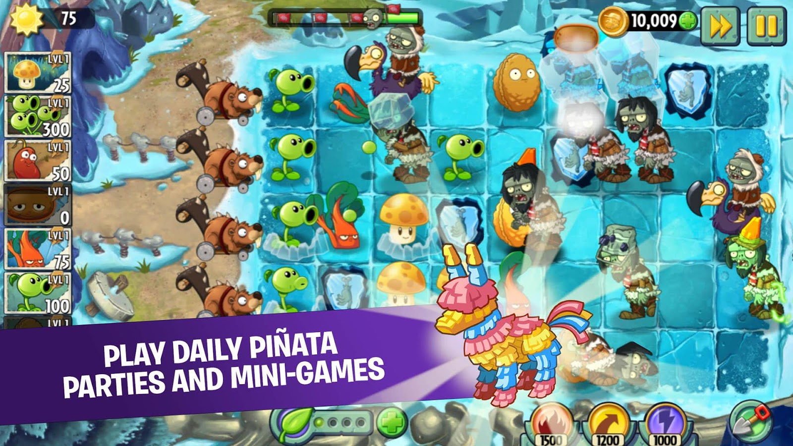 Plants vs Zombies 2 (Mod Money) siêu hay cho android