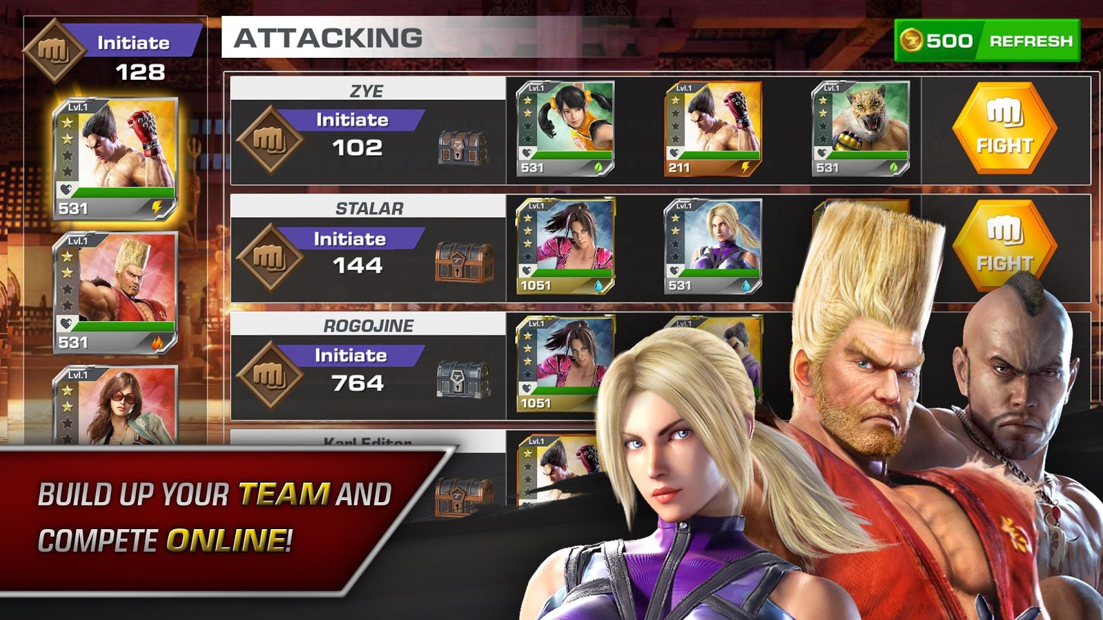 TEKKEN Mobile (Mod) - Game đối kháng đồ họa khủng của Bandai Namco