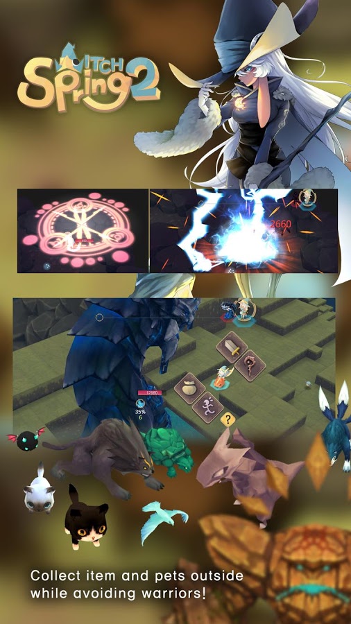 Witch Spring 2 (Mod Money) - RPG siêu hot cho android